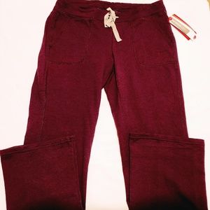 New Balance Burgundy Women's Sweatpants